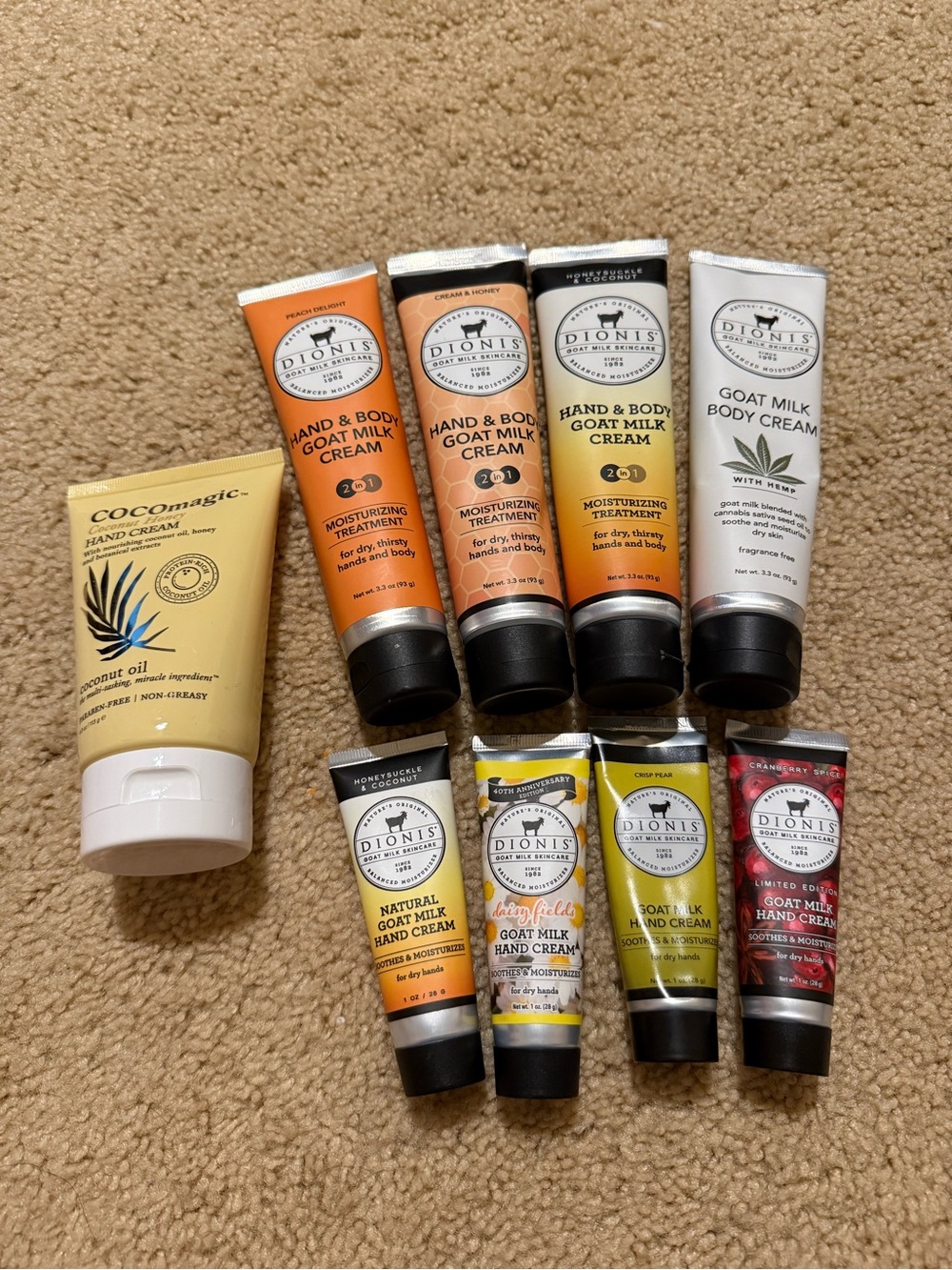 Bundle of Dionis Goat Milk Hand and Body Cream